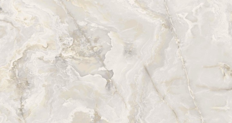 Образец керамики Уайт Оникс / White Onyx для столешницы
